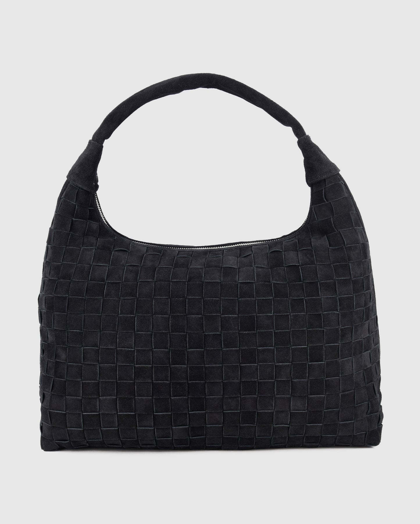 Núnoo Maxi Dandy Braided Suede Black Maxi Black
