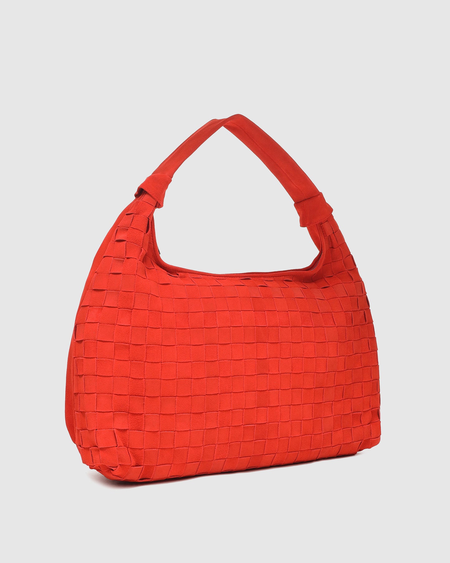 Núnoo Maxi Dandy Braided Suede Red Maxi Red
