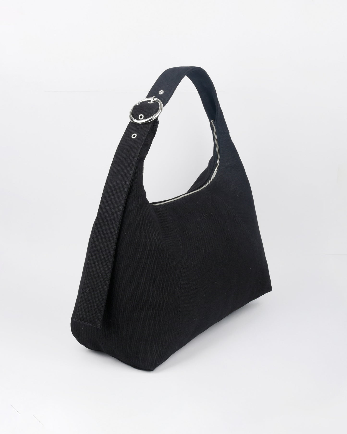 Núnoo Maxi Dandy Buckle Canvas Black Maxi Black