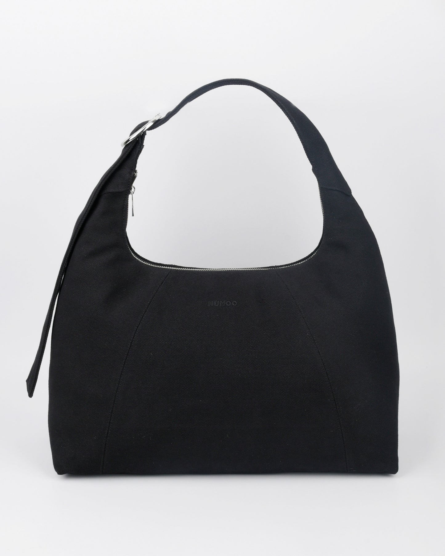 Núnoo Maxi Dandy Buckle Canvas Black Maxi Black