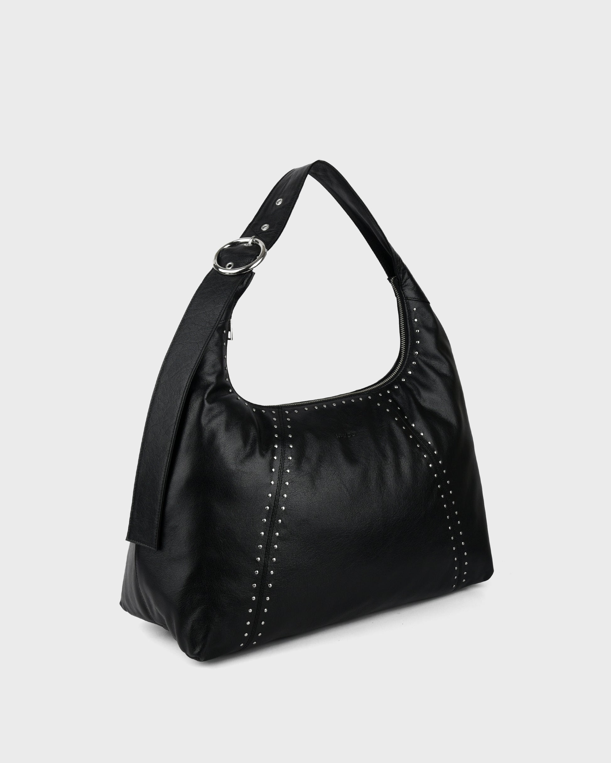 Núnoo Maxi Dandy Buckle Rivet Mountain Black Maxi Black