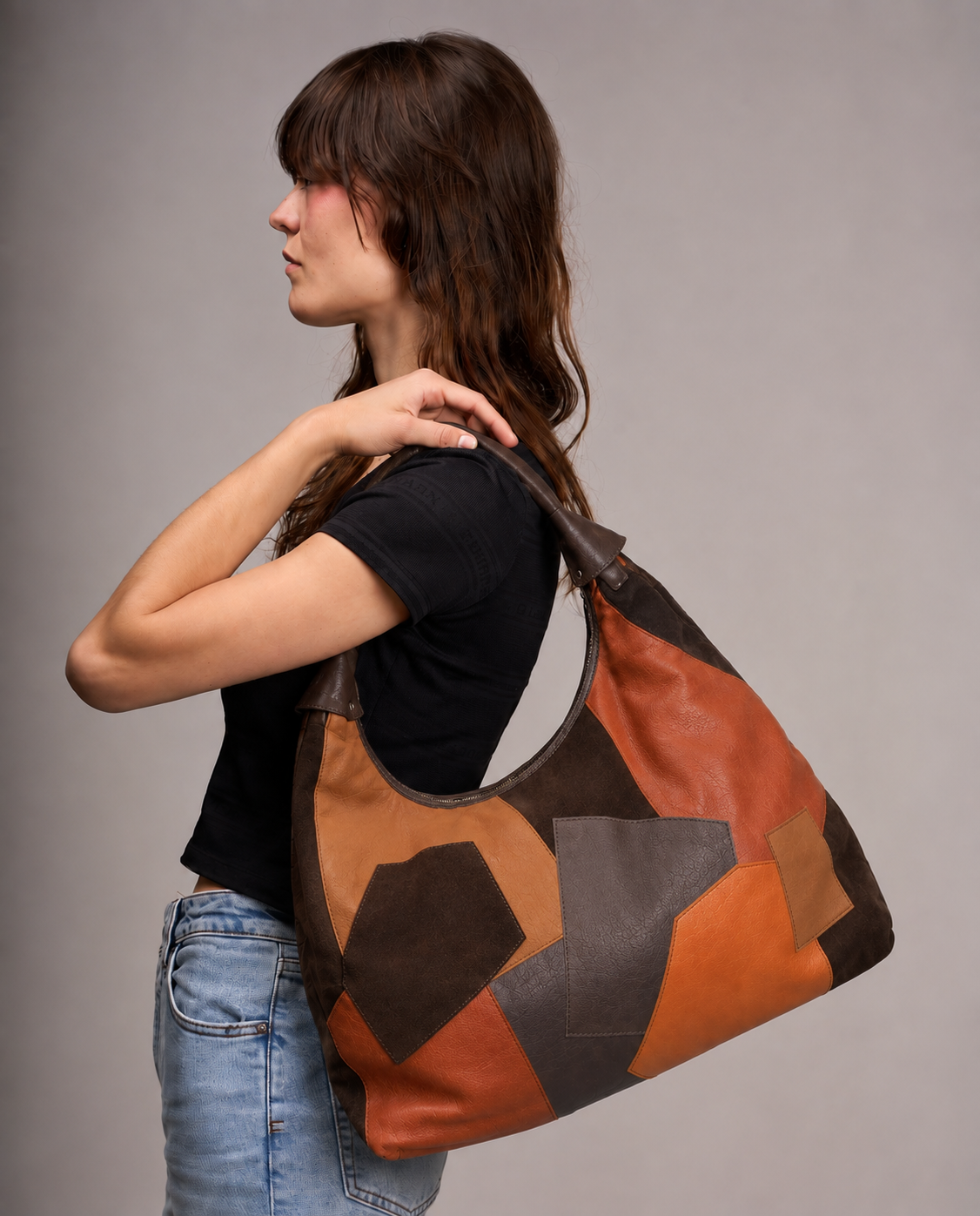 Núnoo Maxi Dandy Patch Brown Maxi Brown
