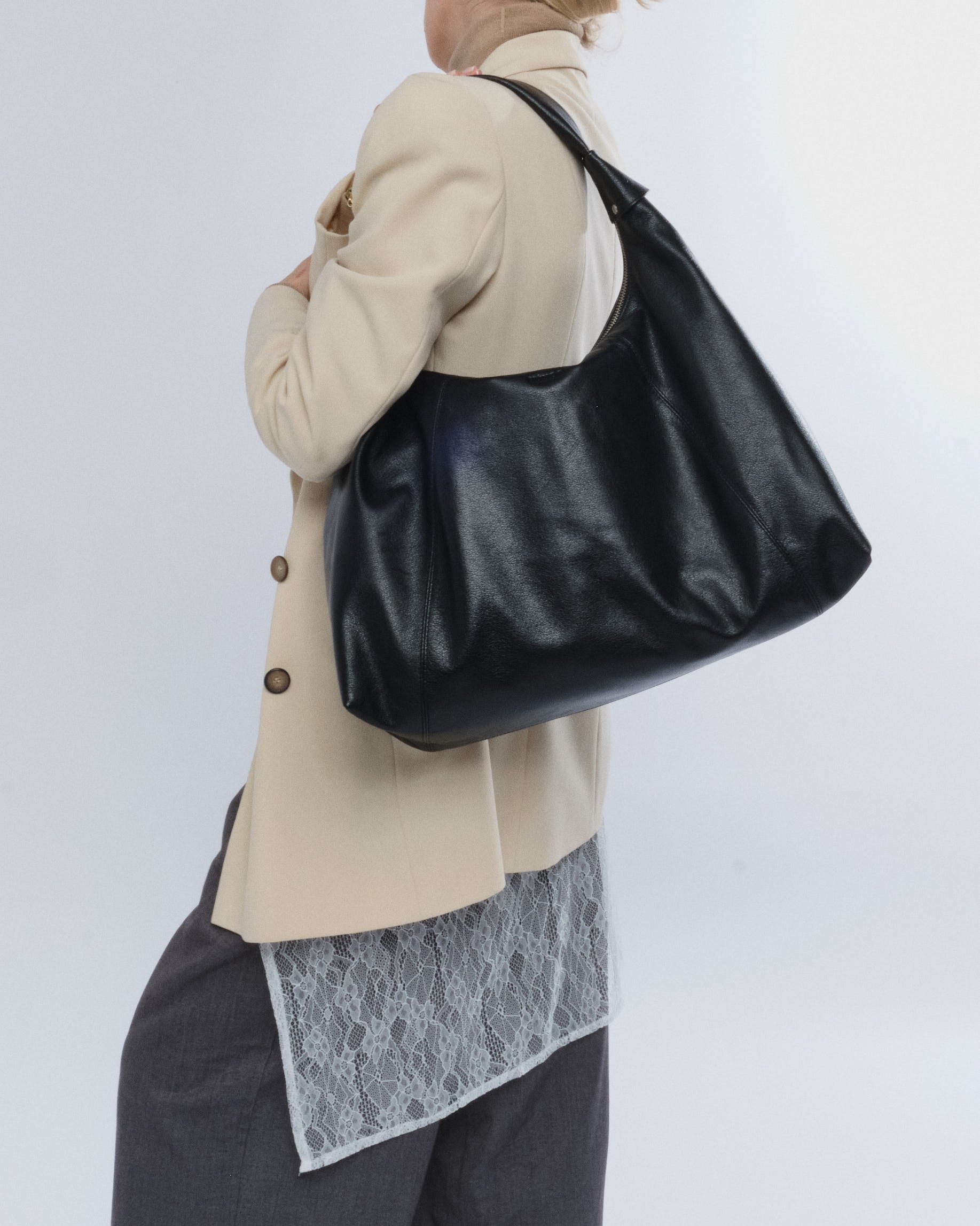 Núnoo Maxi Dandy Plain Air Black Maxi Black