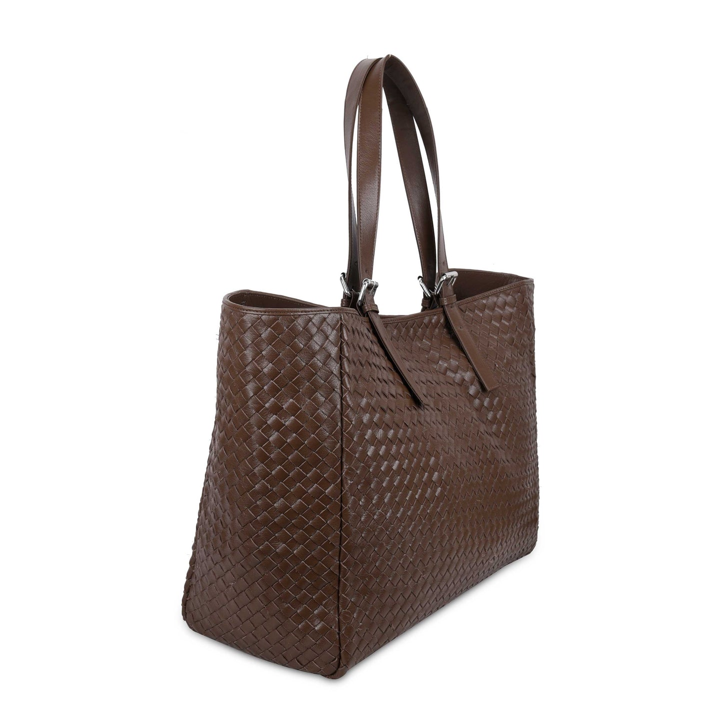 Núnoo Maxi Shopper Braided Mountain Dark Brown Maxi Dark brown
