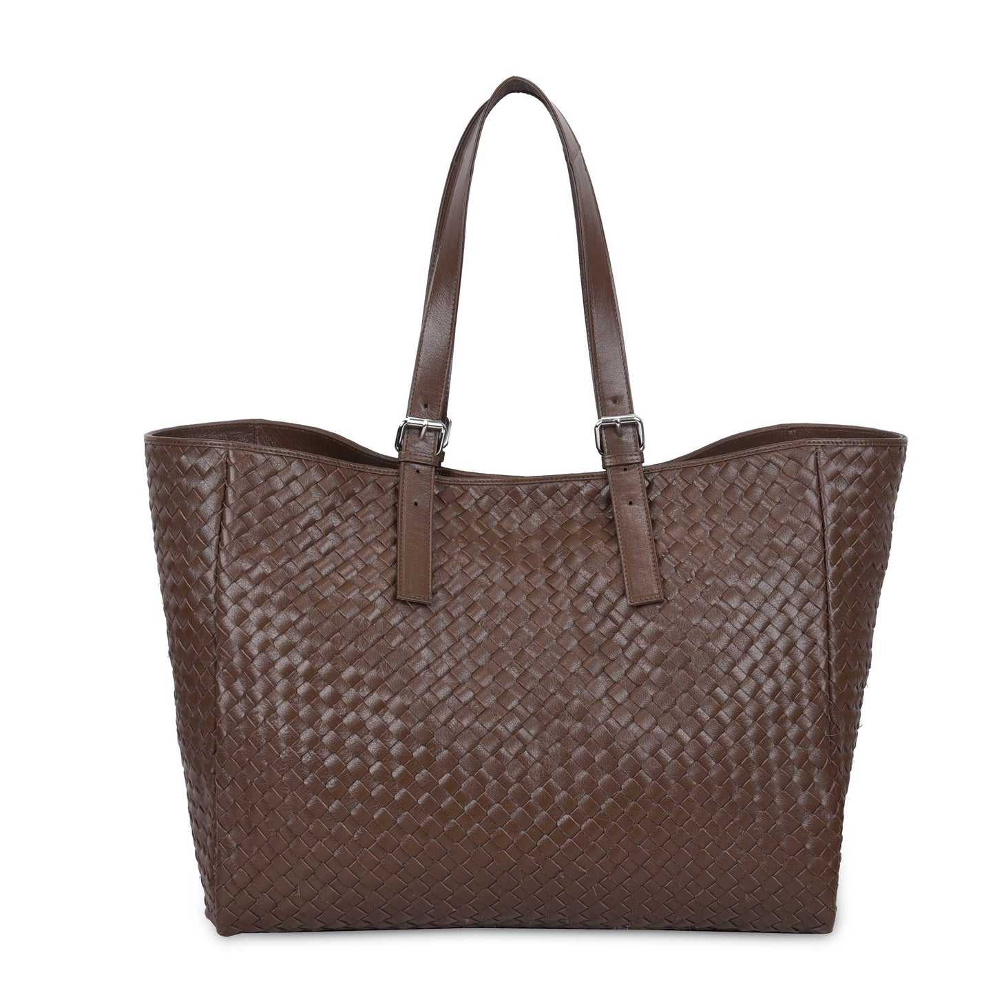 Núnoo Maxi Shopper Braided Mountain Dark Brown Maxi Dark brown