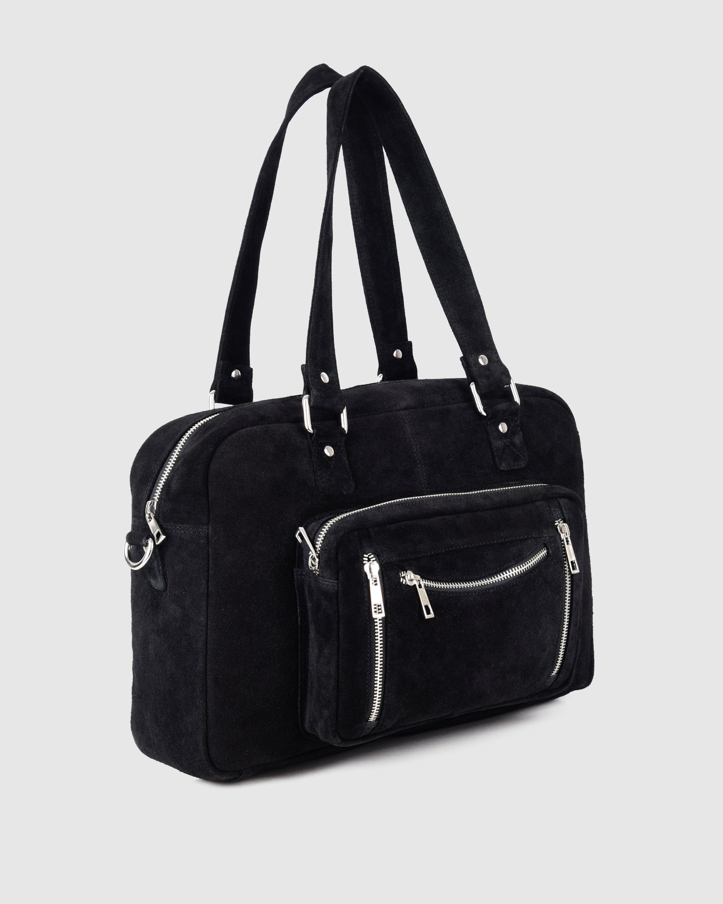 Núnoo Mille Suede Black Maxi Black