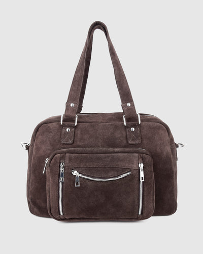 Mille Suede Dark Brown