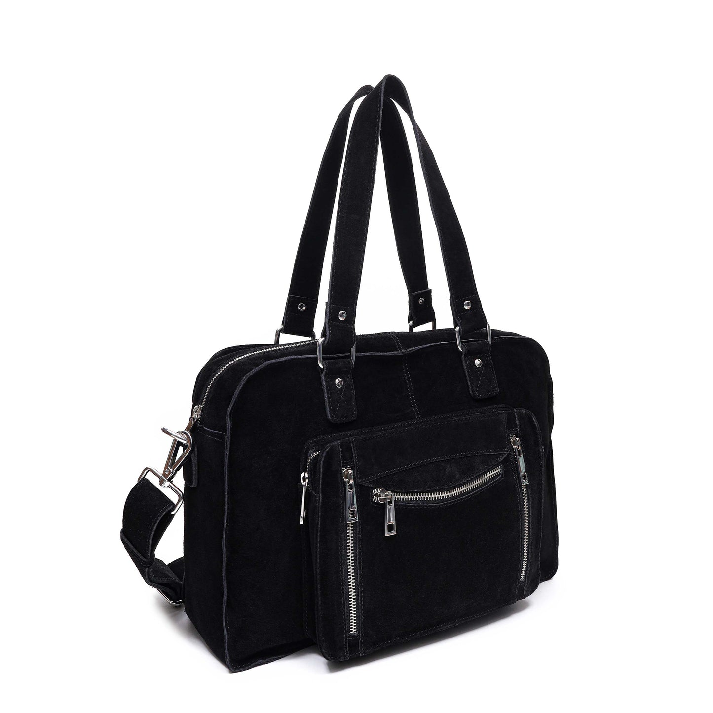 Núnoo Mille new suede Black Shoulder bags Black