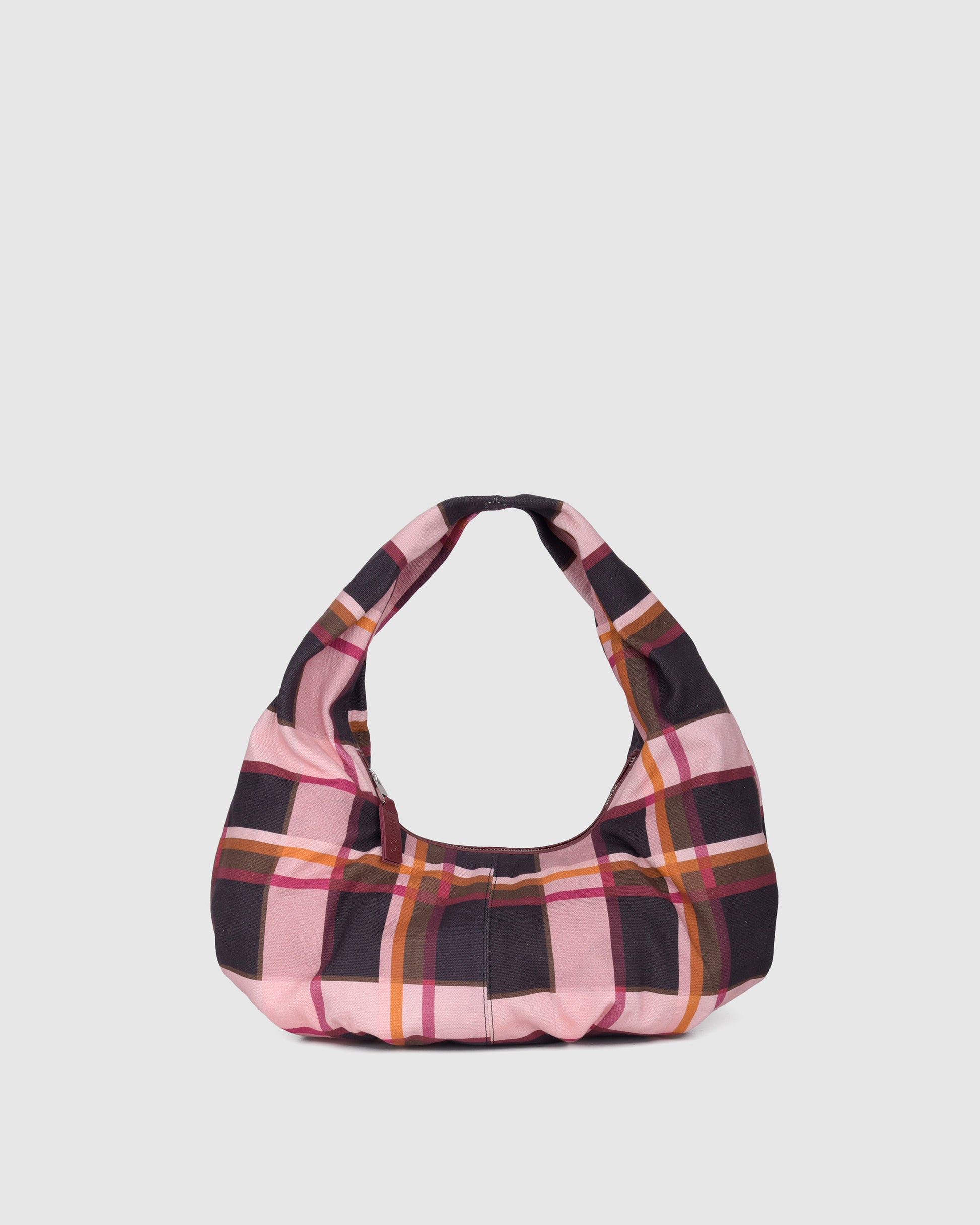 Núnoo Mini Alma Canvas Check Small bag Check