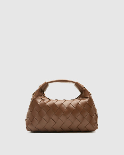 Mini Dandy Braided Florence Cacao w. Gold