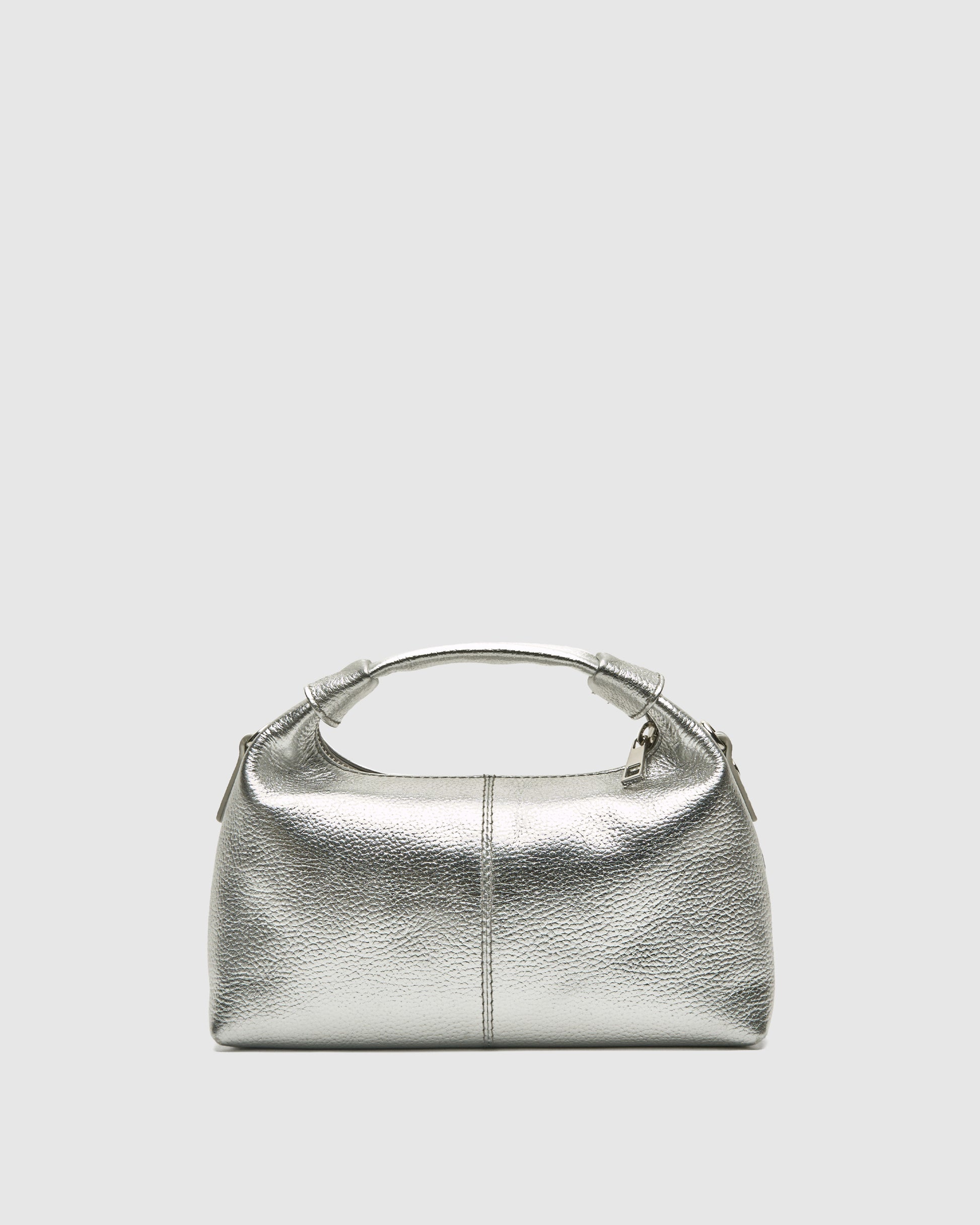 Núnoo Mini Dandy Metallic Silver Small bag Silver