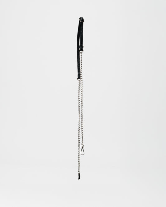 Núnoo Multi Chain New Zealand Black w. Silver Accessories Black