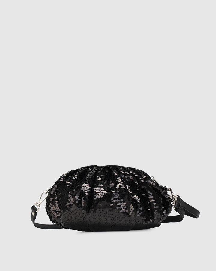 Núnoo Myra Sequins Black Small bag Black
