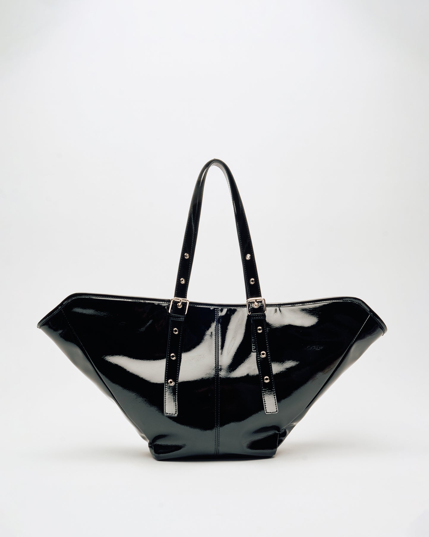 Núnoo Nora Patent Black Maxi Black