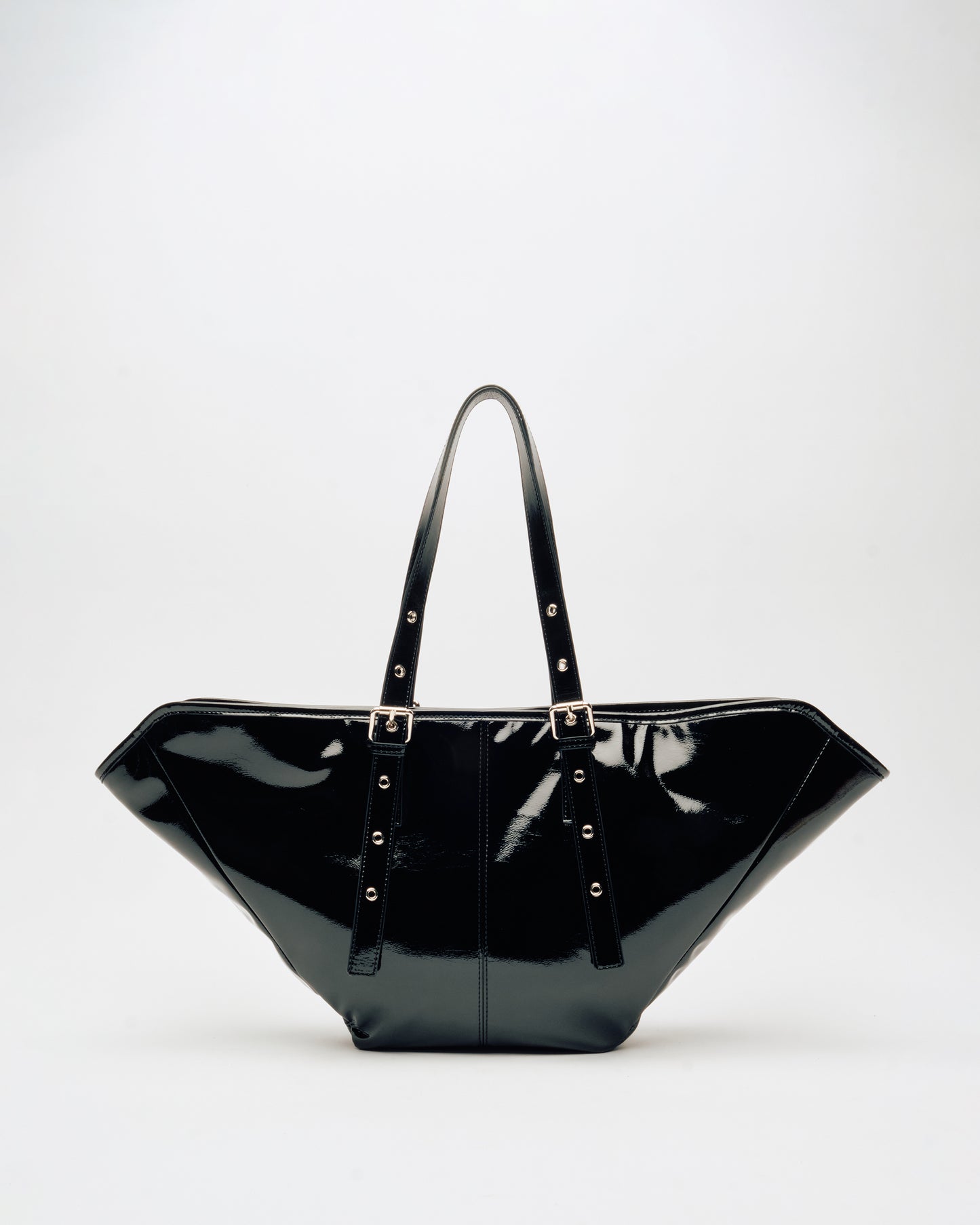 Núnoo Nora Patent Black Maxi Black