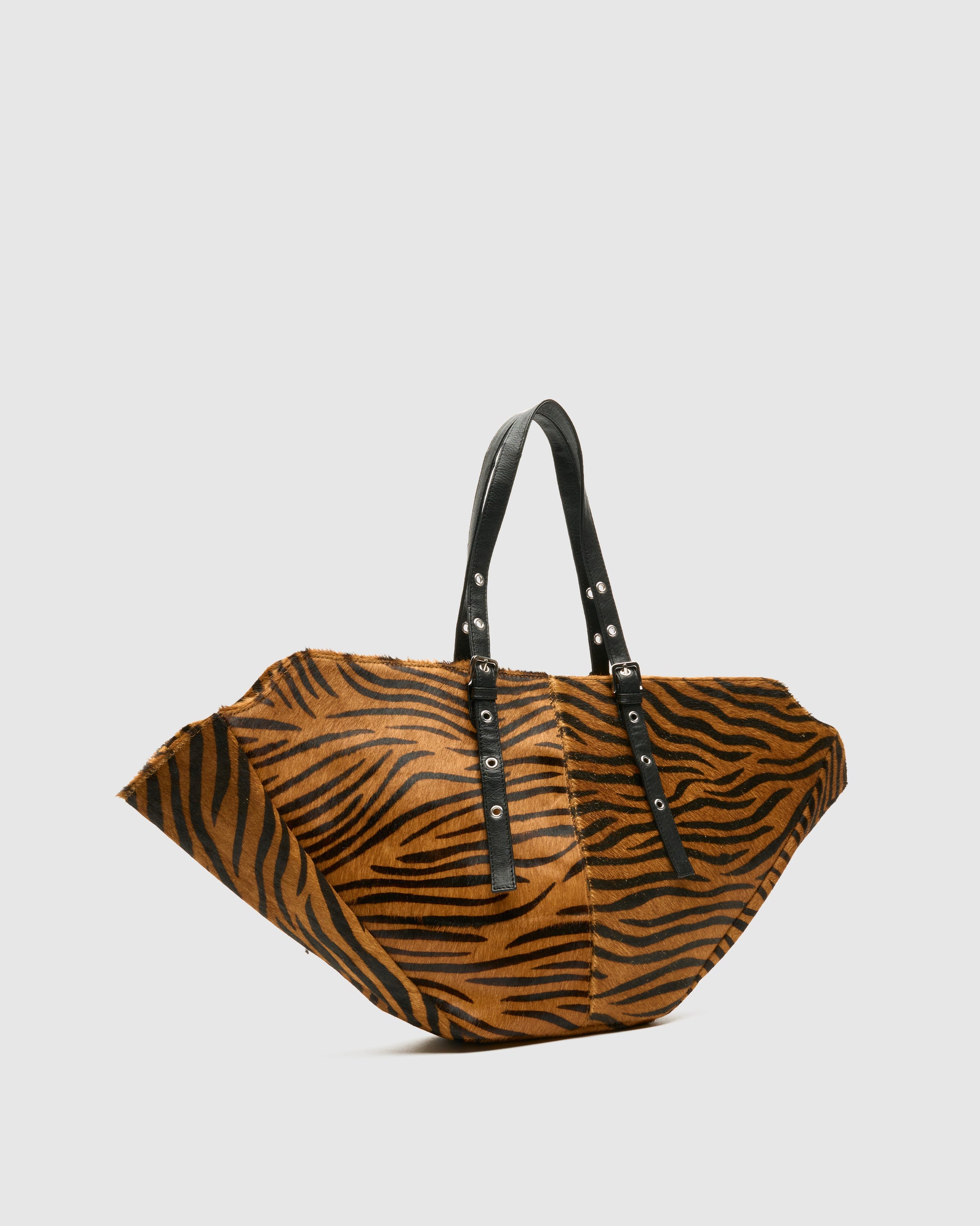 Núnoo Nora Stripes Deluxe Dark Brown Maxi Stripes