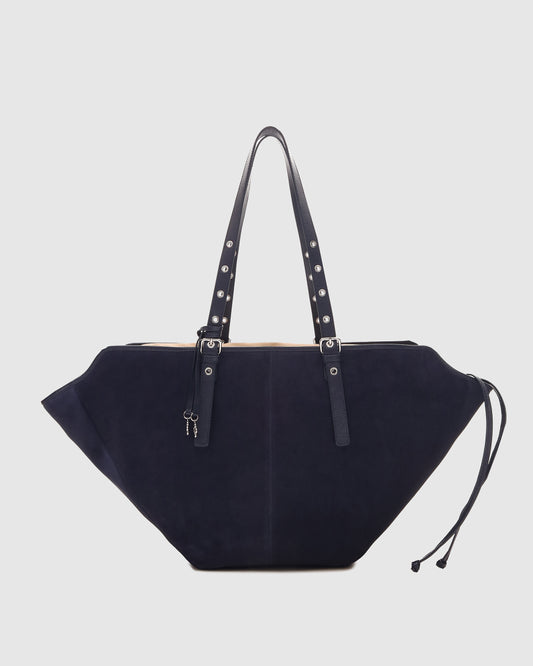 Núnoo Nora Suede Midnight Blue Maxi Midnight Blue