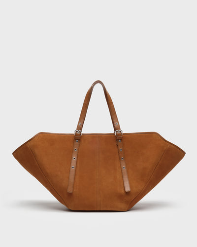 Nora Suede Pecan Brown