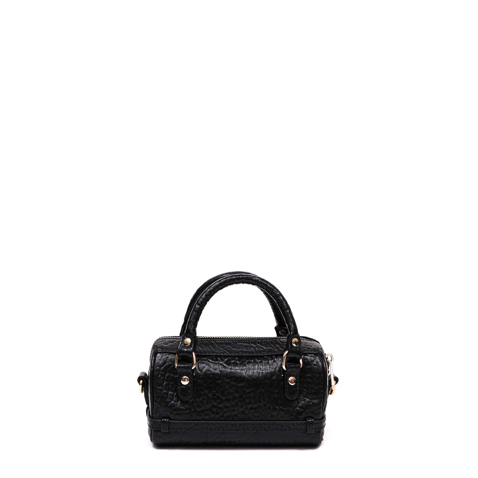 Núnoo Nori New Zealand Black w. Gold Crossbody Black