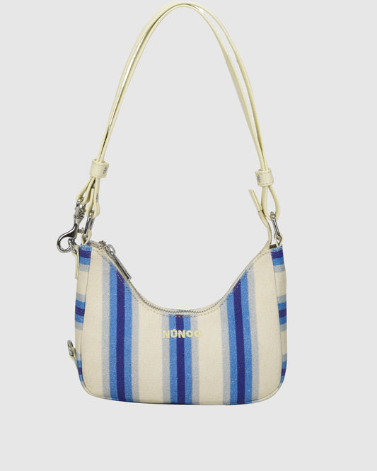 Núnoo Palma Canvas Blue Stripes Small bag Blue Stripes