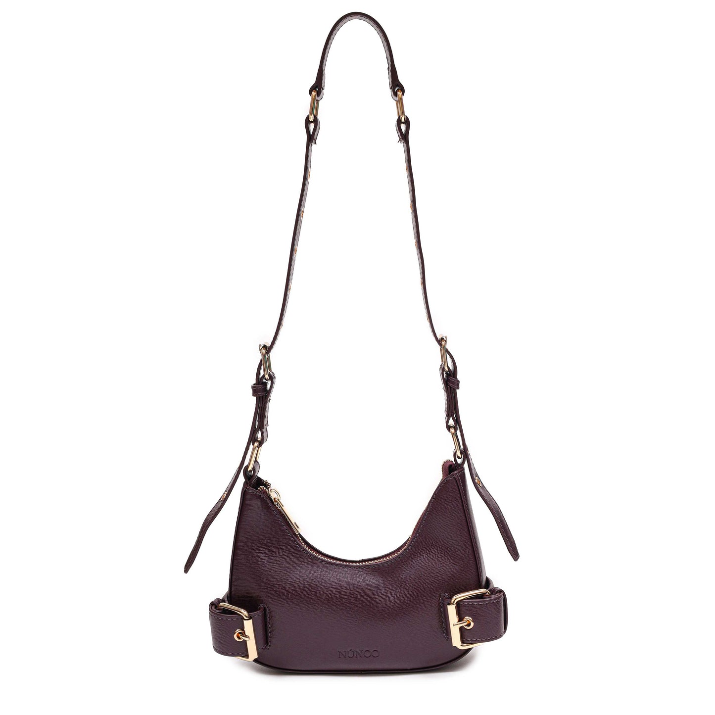 Núnoo Palma Florence Bordeaux w. Gold Small bag Bordeaux