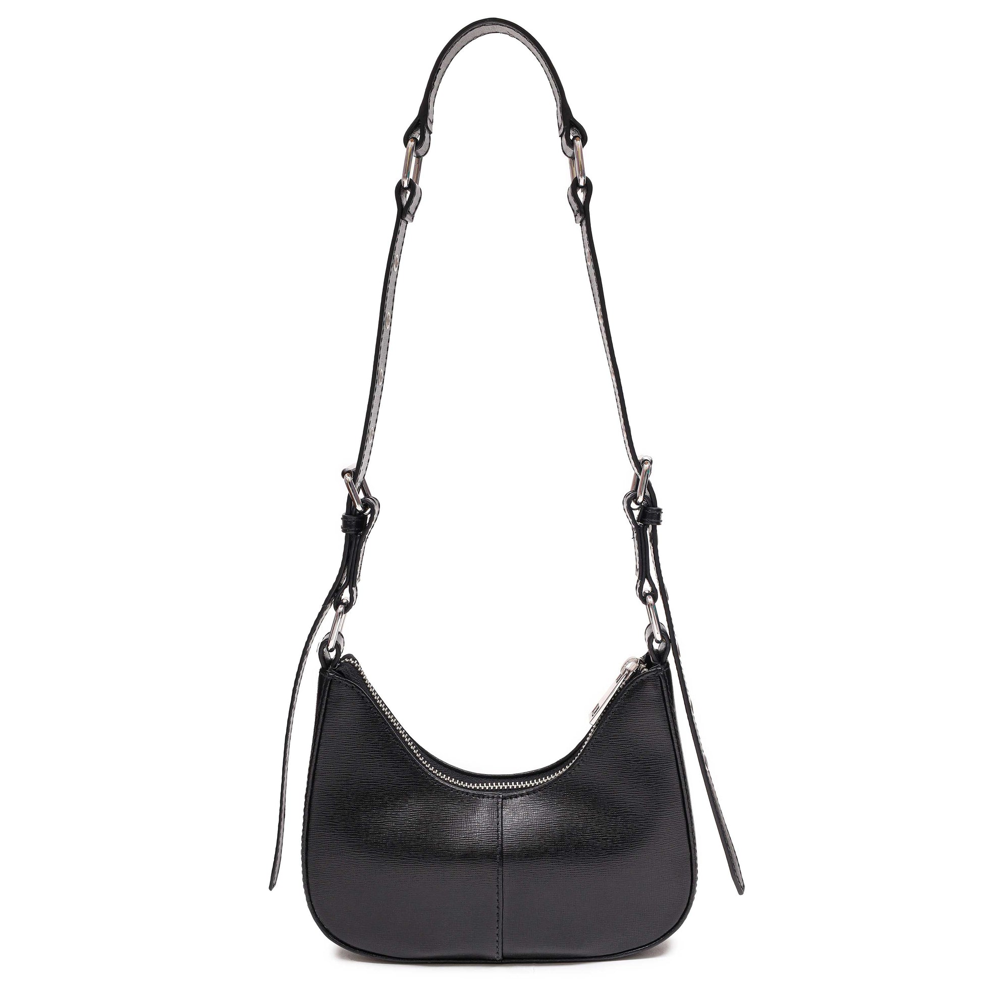 Núnoo Palma Number Florence Black/White Emilia Silberg Shoulder bags Black/white