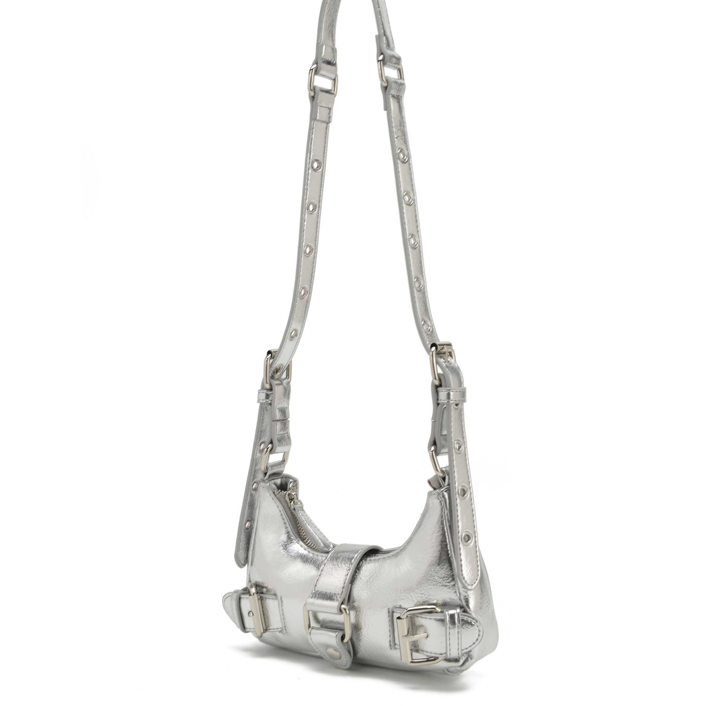 Núnoo Palma Recycled Cool Silver Small bag Silver