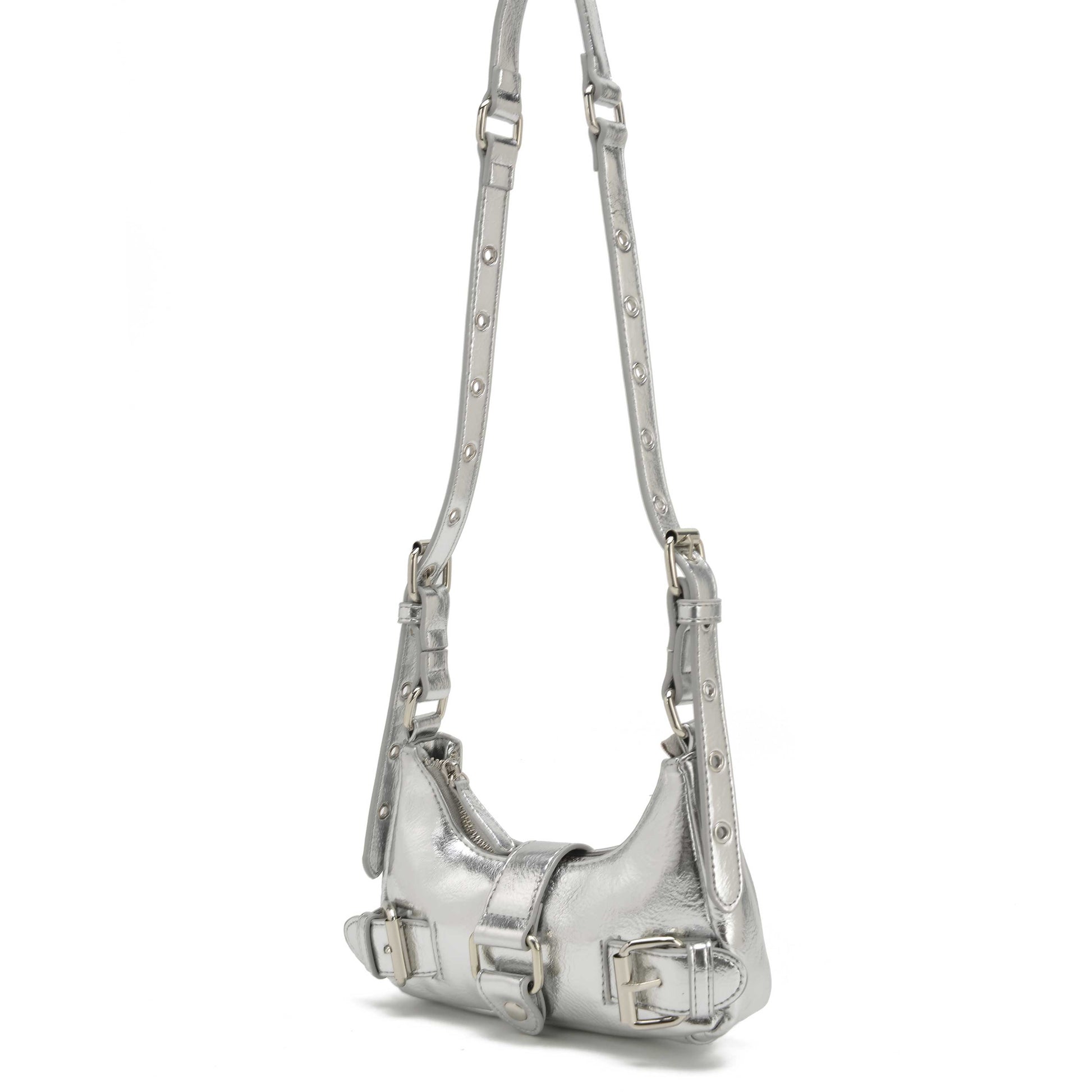 Núnoo Palma Recycled Cool Silver Small bag Silver