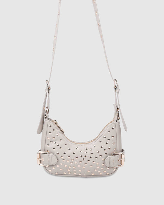 Núnoo Palma Rivet Pure Stone w. Gold Small bag Stone