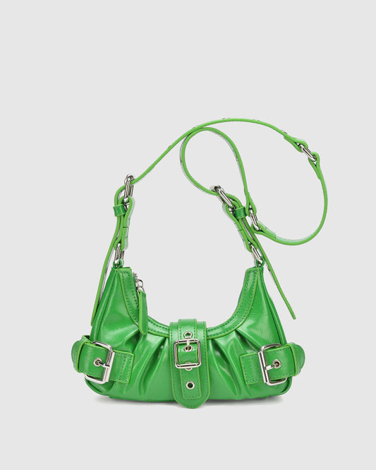 Núnoo Palma Wrinkle Green Small bag