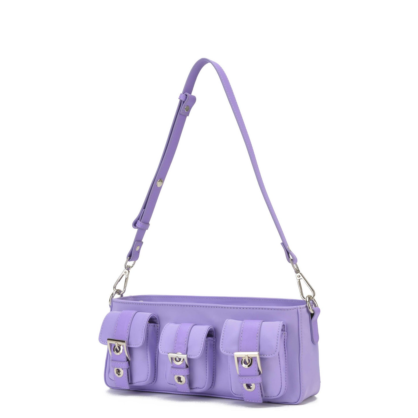 Núnoo Penny Recycled Nylon Lavender Blue Shoulder bags Lavender