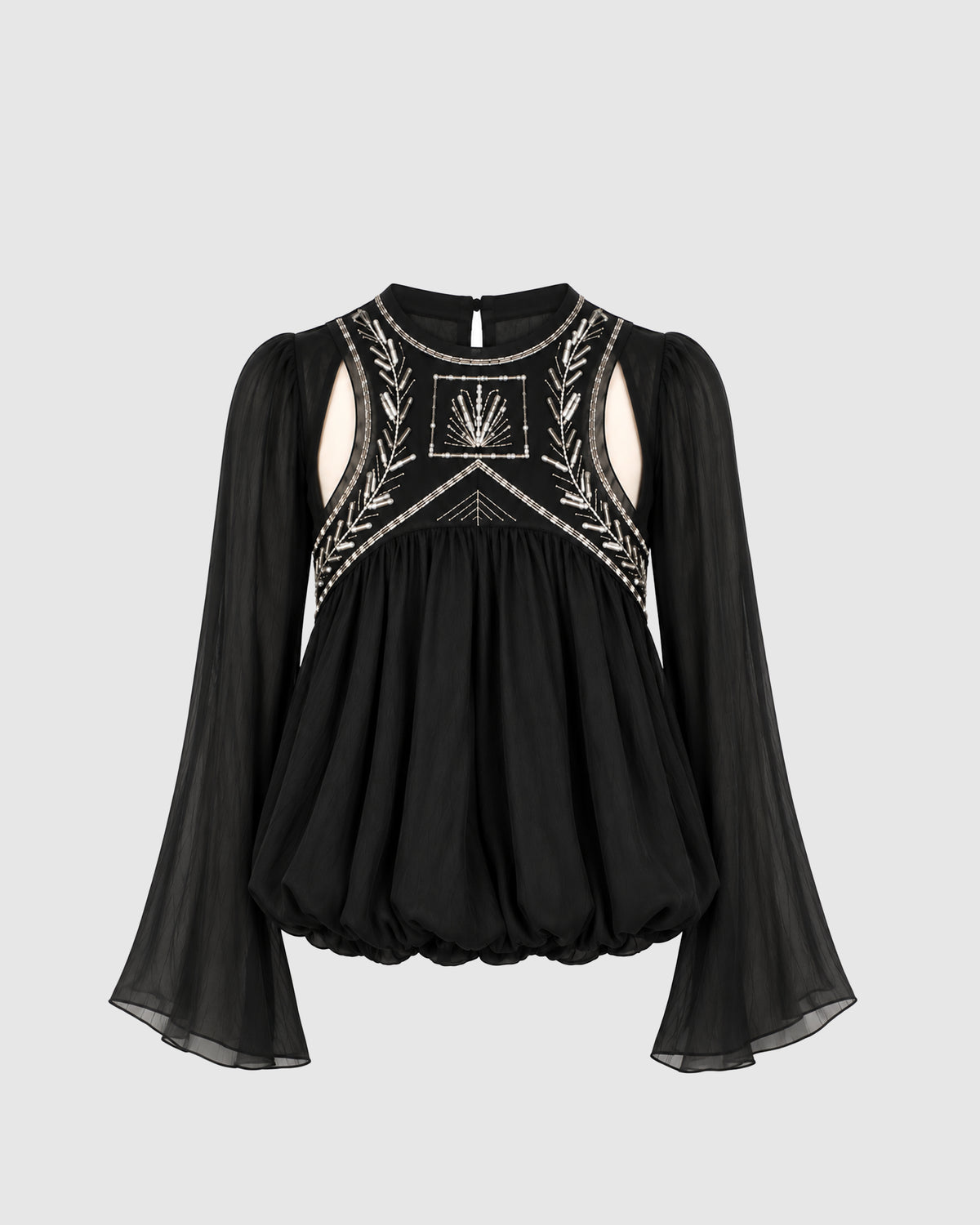 Núnoo Pink Asymmetric Knit Top - Berg Larsen x Núnoo Berg Larsen Black