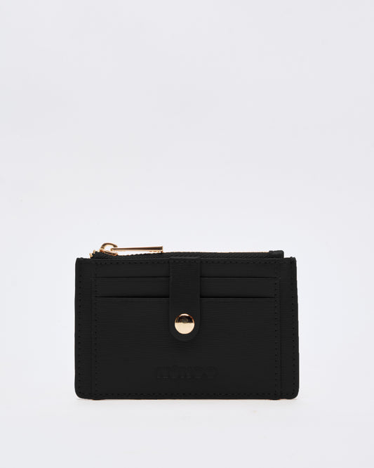 Núnoo Pixie Buckle Florence Black w. Gold Wallet