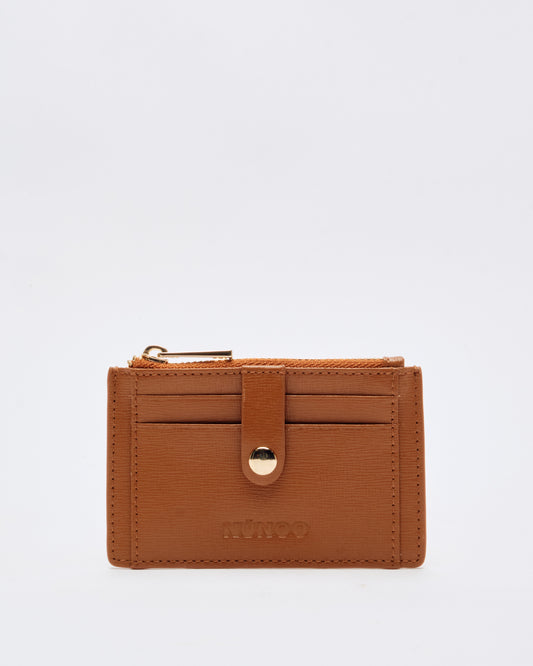 Núnoo Pixie Buckle Florence Brown w. Gold Wallet Brown
