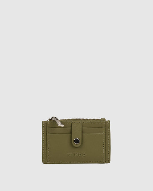 Núnoo Pixie Buckle Mountain Dark Olive Wallet Dark Olive