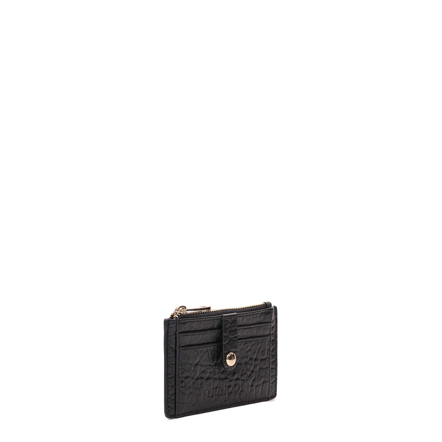 Núnoo Pixie Buckle New Zealand Black w. Gold Wallet Black