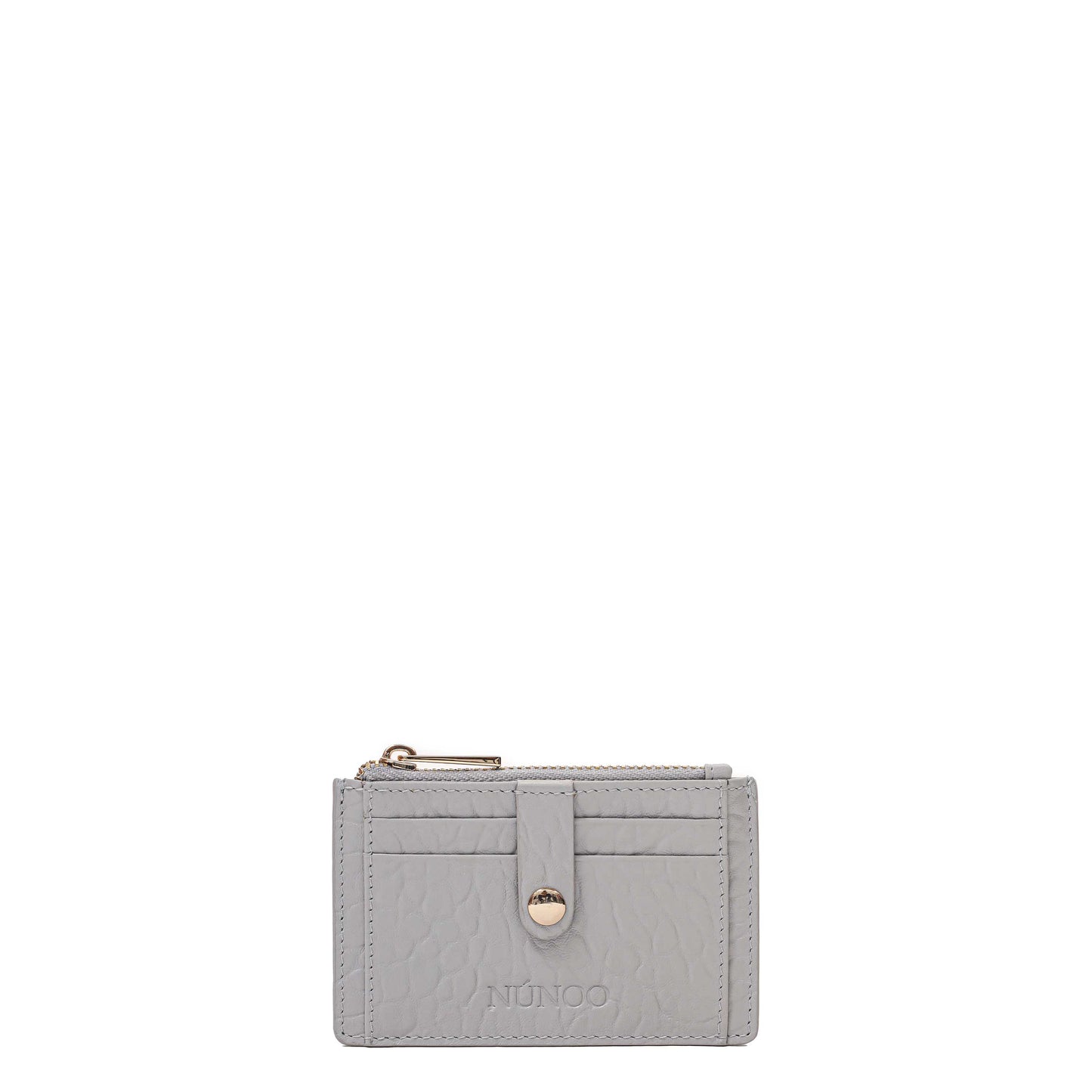 Núnoo Pixie Buckle New Zealand Grey w. Gold Wallet Grey