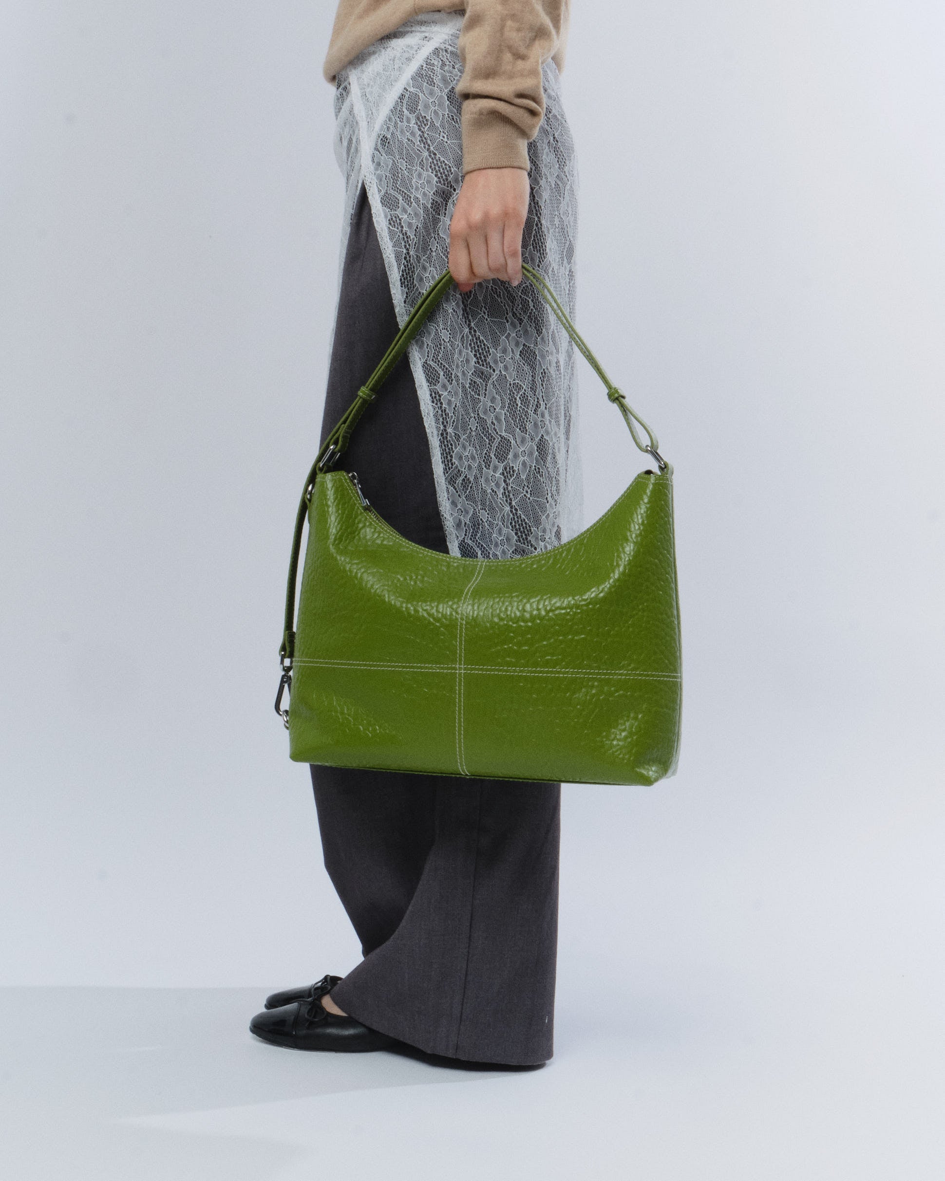 Núnoo Rio Line Olive Green Large Olive Green