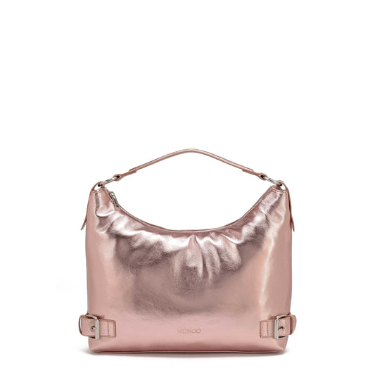 Núnoo Rio Recycled cool Light Pink Shoulder bags Light pink