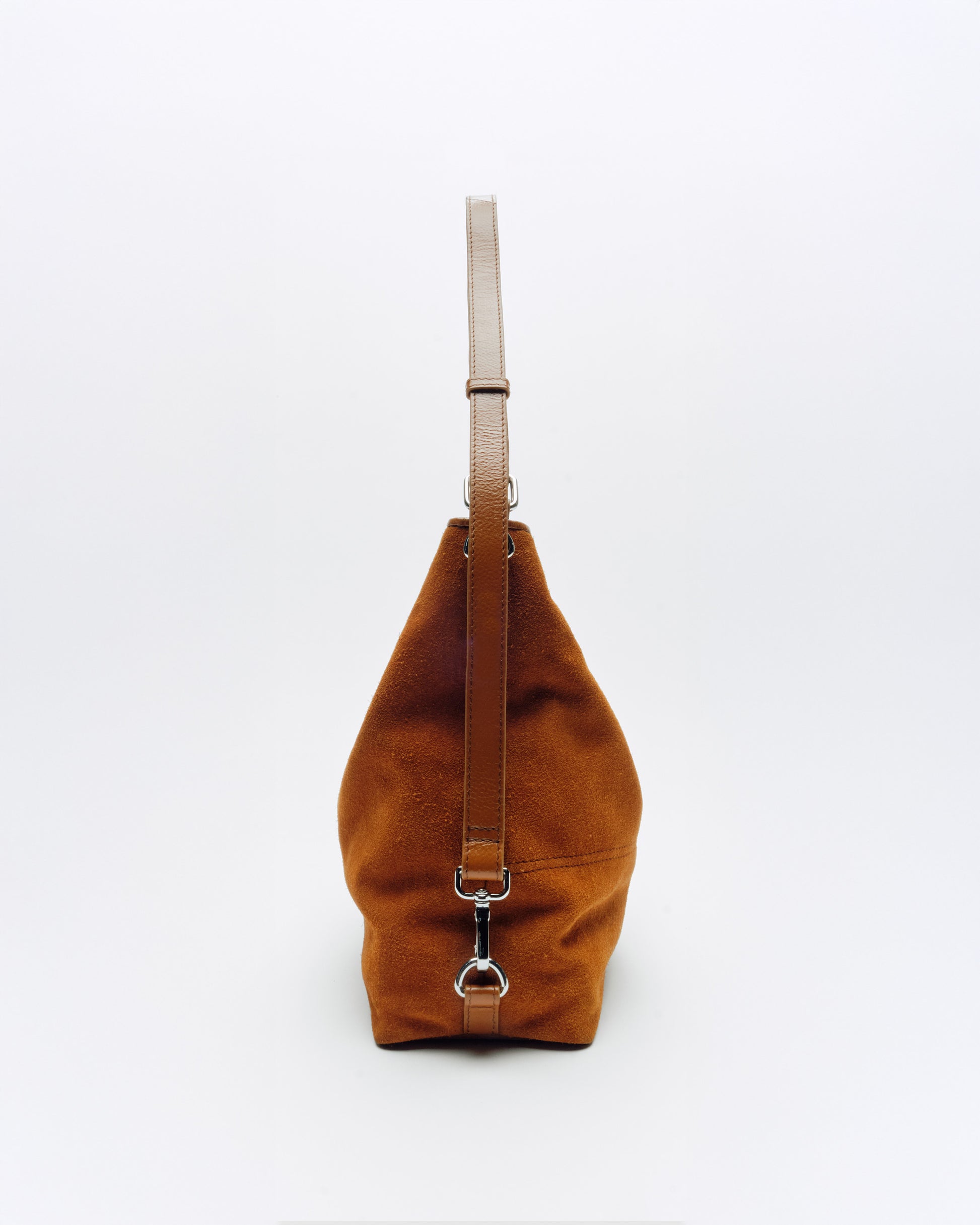 Núnoo Rio Suede Pecan Brown Large Pecan Brown