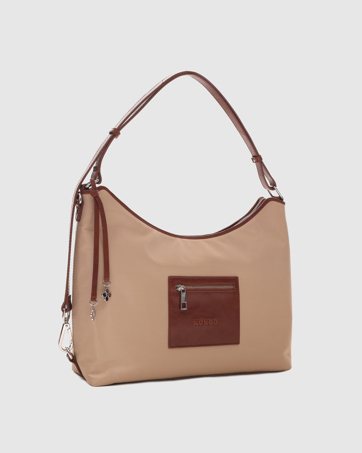 Núnoo Rio Twill Sand w. Brown Large Sand w. Brown