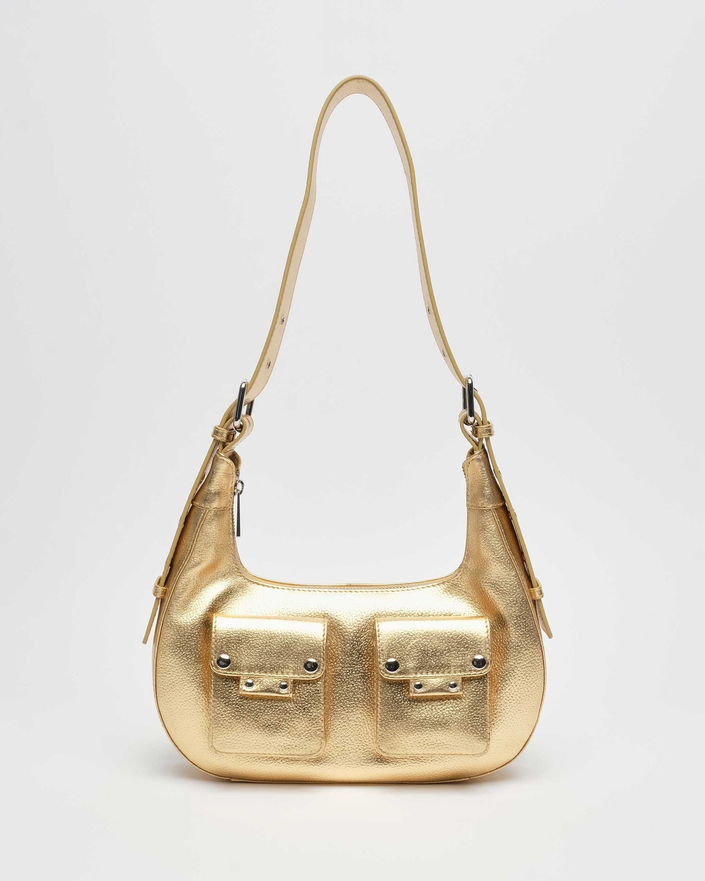 Núnoo Sally Small Metallic Light Gold Medium Light Gold