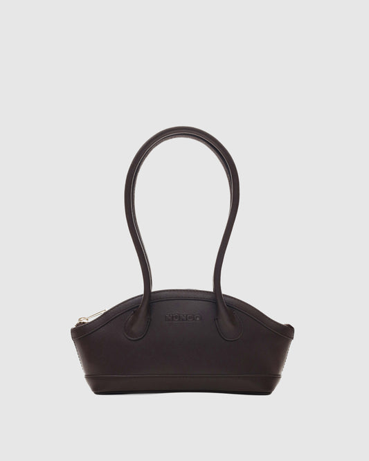 Núnoo Small Ayo Florence Chocolate w. Gold Small bag Chocolate