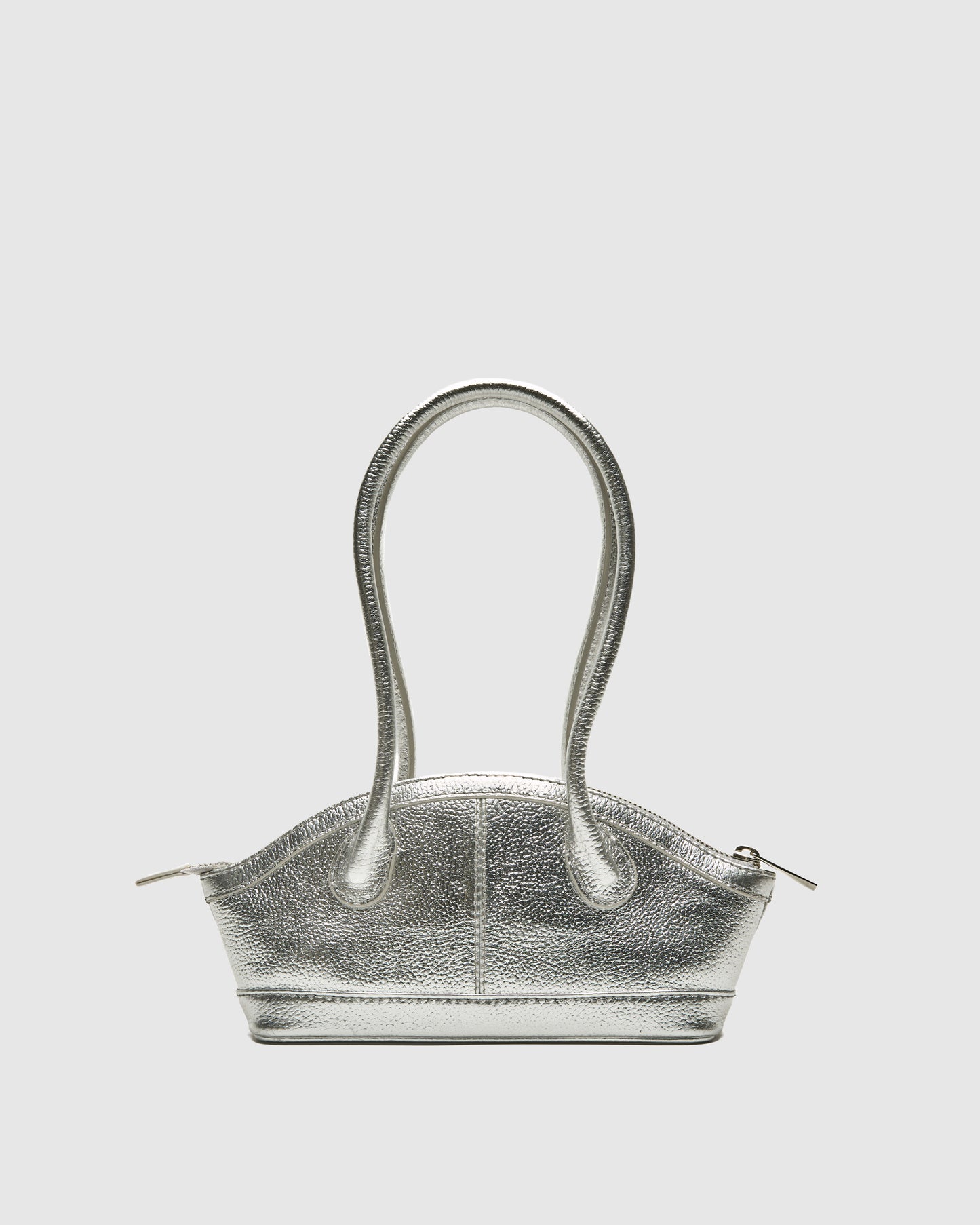 Núnoo Small Ayo Metallic Silver Small bag Silver