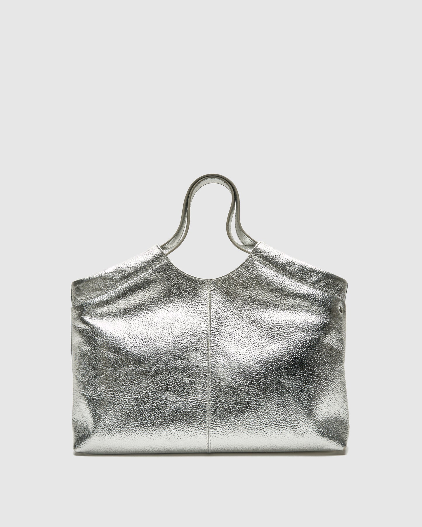 Núnoo Small Bellis Metallic Silver Large Silver