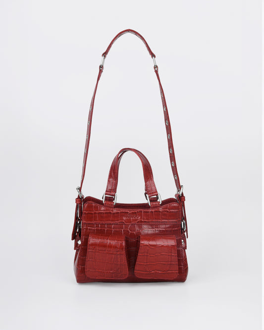 Núnoo Small Cher Texas Dark Red Medium Dark Red