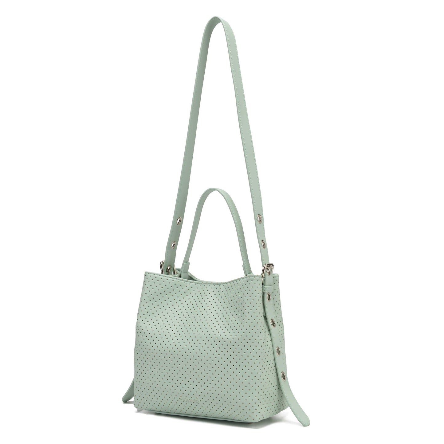 Núnoo Small Chiara Wrinkle Pale Aqua Small bag Pale Aqua