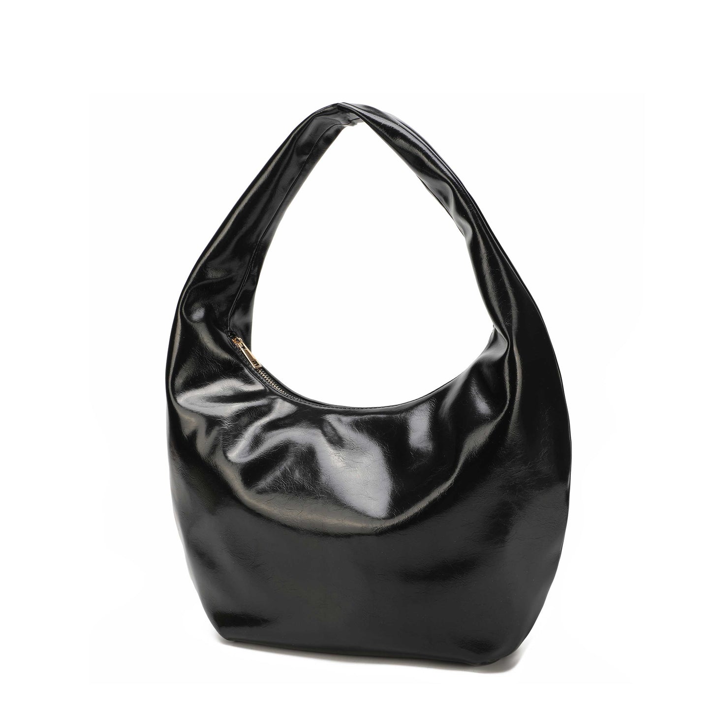 Núnoo Small Gabi Wrinkle Black Large