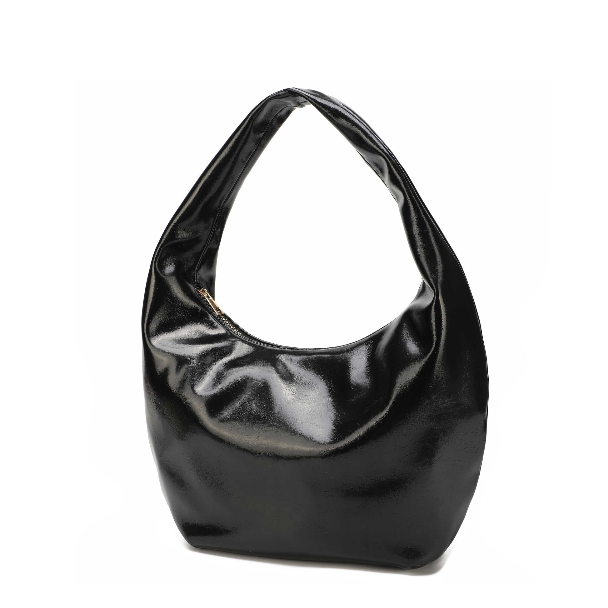 Núnoo Small Gabi Wrinkle Black Large
