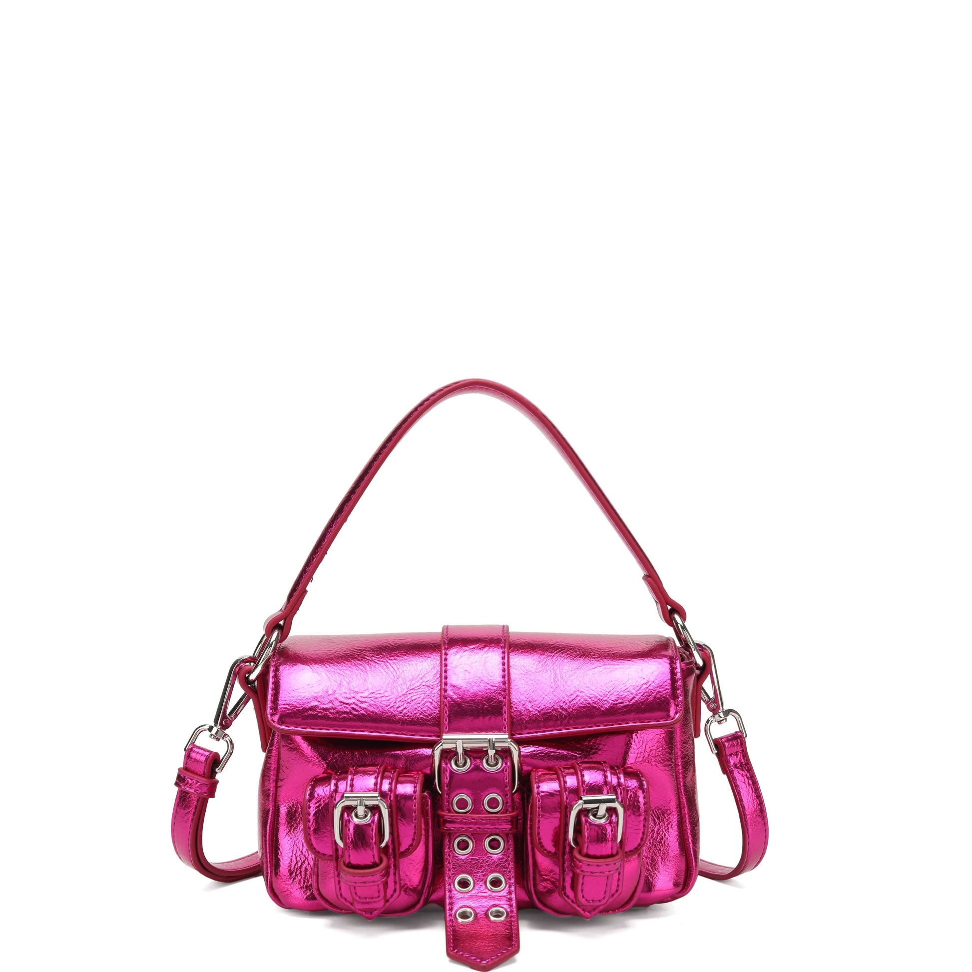 Núnoo Small Honey Buckle Recycled Cool Pink Small bag Pink